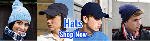 Hats, beanies & much more available to be branded with your logo.