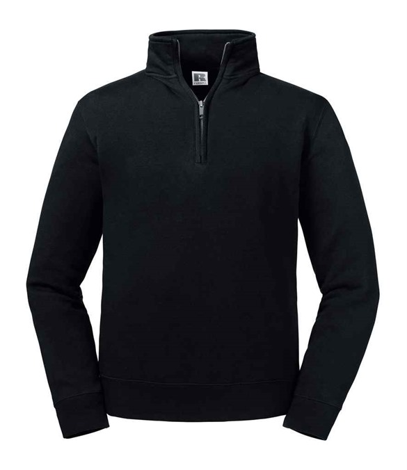 Russell Athletic Authentic Zip Neck Sweatshirt