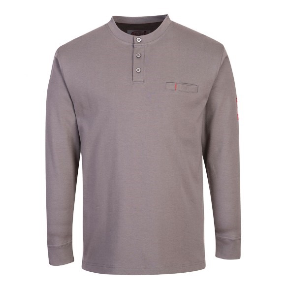 Bizflame Knit FR Long Sleeve Henley
