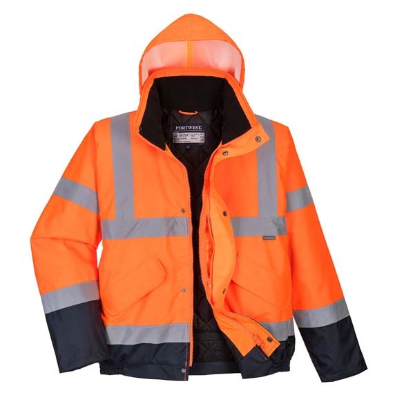 Hi-Vis 2-Tone Bomber Jacket