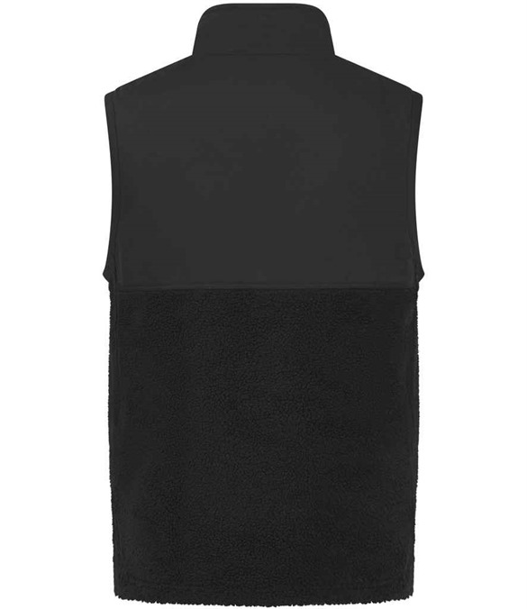 Front Row Recycled Sherpa Gilet