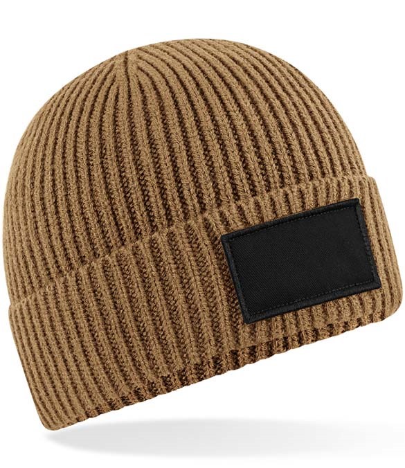 Beechfield Fashion Patch Beanie