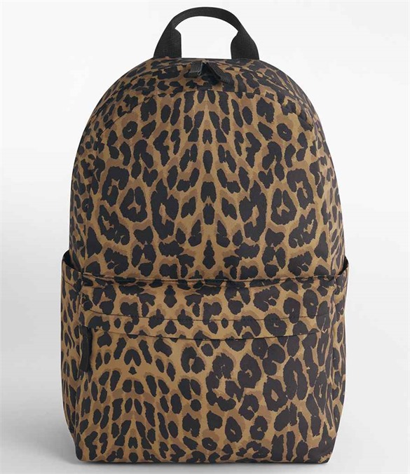 BagBase Leopard Print Backpack