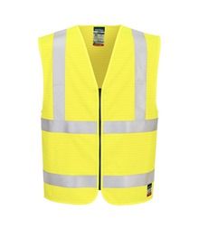 Bizflame Hi-Vis FR Zip Vest