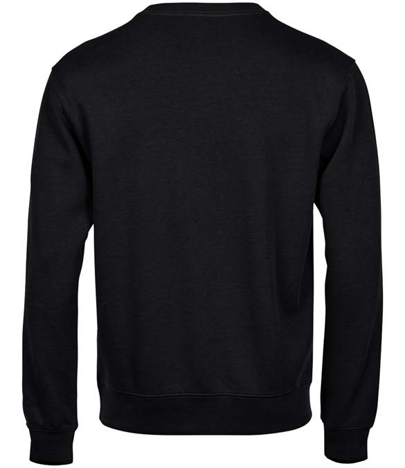 Tee Jays Ribbed Interlock Crew Neck Sweatshirt