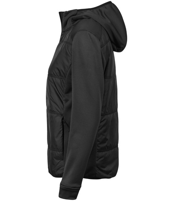 Tee Jays Ladies Hybrid-Stretch Hooded Jacket