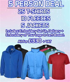 5 Person Bundle(DJH10) @ £330