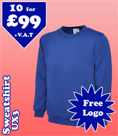 10 - UX3 Sweatshirt @ £99 XS-2XL
