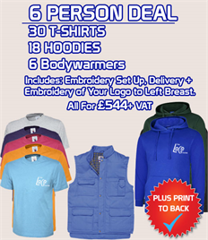 6 Person Bundle (DJH18) @ £544