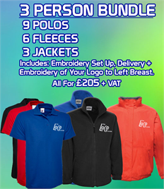 3 Person Bundle(DJH3) @ £205